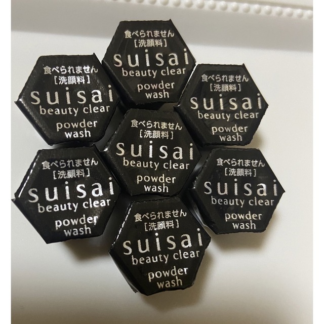 Suisai(スイサイ)のスイサイ　ブラック　７個 コスメ/美容のスキンケア/基礎化粧品(洗顔料)の商品写真