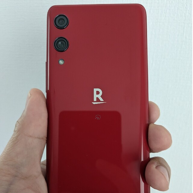 Rakuten Hand 64GB クリムゾンレッド P710 SIMフリスマホ家電カメラ