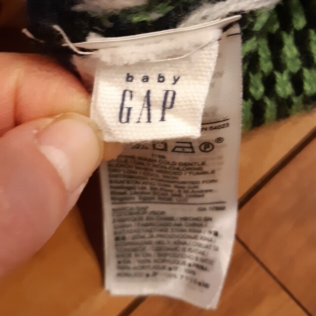 babyGAP(ベビーギャップ)の子供用GAP帽子 キッズ/ベビー/マタニティのこども用ファッション小物(帽子)の商品写真