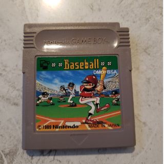 ゲームボーイ(ゲームボーイ)のbaseball　ゲームボーイソフト(携帯用ゲーム機本体)