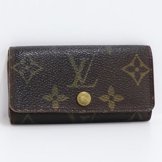 ルイヴィトン(LOUIS VUITTON)のLOUIS VUITTON ミュルティクレ4 キーケース モノグラム(キーケース)