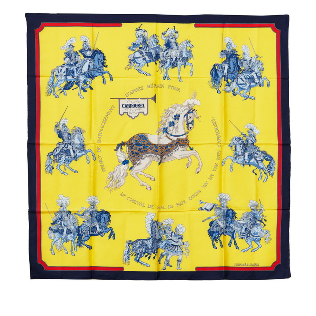 Hermes - 美品 エルメス カレ90 CARROUSEL メリーゴーランド スカーフ