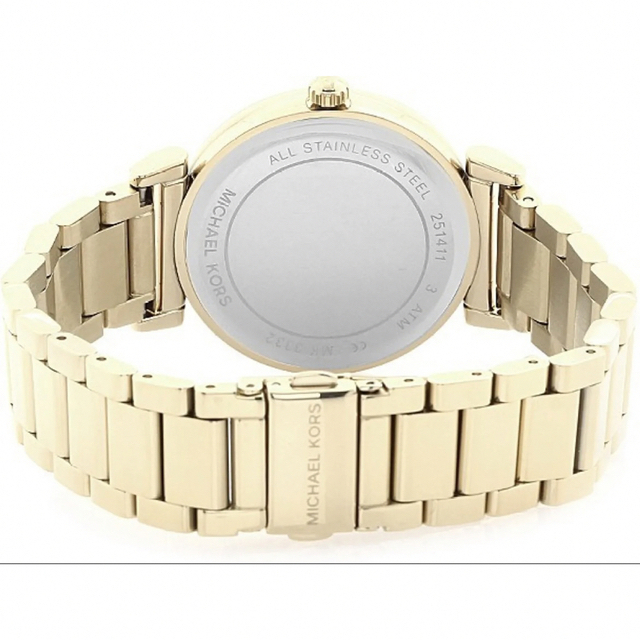 Michael Kors(マイケルコース)の【即購入OK】MICHAEL CORS マザーオブパールダイアル×ゴールドベルト レディースのファッション小物(腕時計)の商品写真