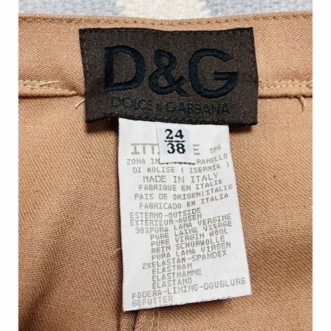 D&G(ディーアンドジー)の美品　D&G ドルガバ　ドルチェ&ガッバーナ　ウールパンツ　ズボン　 レディースのパンツ(カジュアルパンツ)の商品写真