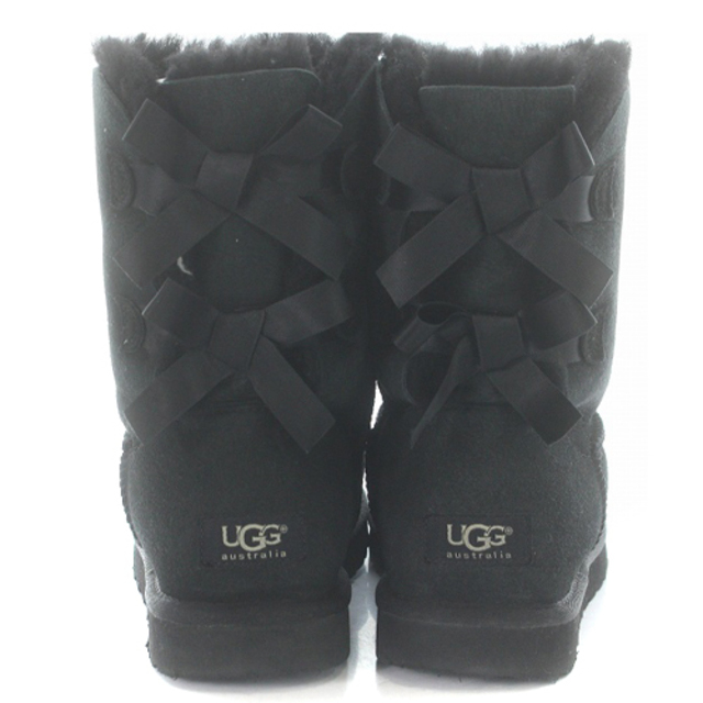 UGG(アグ)のアグ オーストラリア ベイリーボウ 2 ムートンブーツ ロゴ 25cm 黒 レディースの靴/シューズ(ブーツ)の商品写真