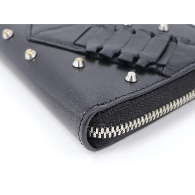 DIESEL - DIESEL 2つ折り ラウンドファスナー財布 スタッズ DIESEL - DIESEL 2つ折り ラウンドファスナー財布 スタッズ