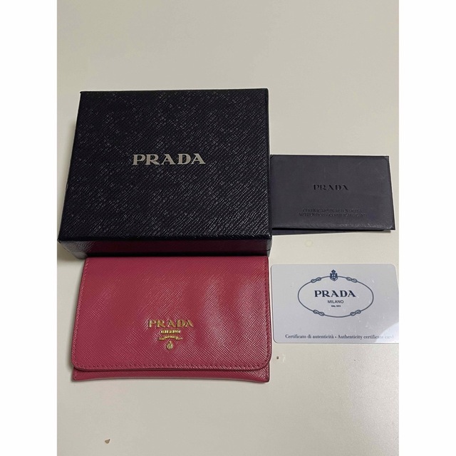 正規品、箱、購入証明書あり、プラダ PRADA カードケース - 名刺入れ
