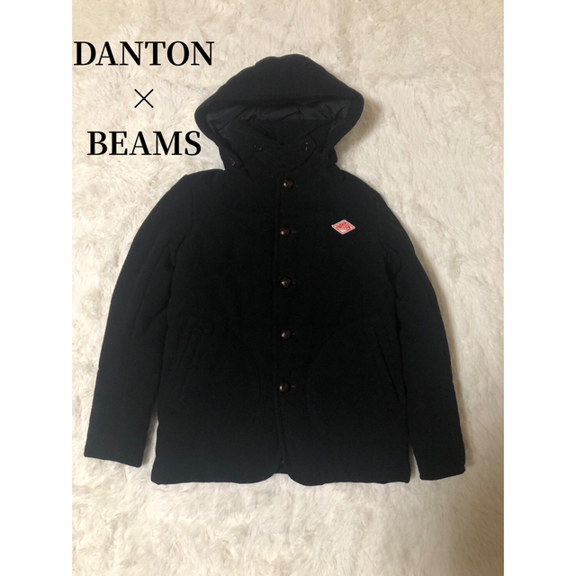 ダントン DANTON ダウン ジャケット beams ビームス別注 ワッペン