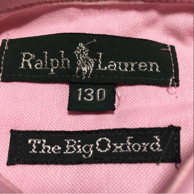 POLO RALPH LAUREN(ポロラルフローレン)のラルフローレンYシャツ、子供130 キッズ/ベビー/マタニティのキッズ服男の子用(90cm~)(ブラウス)の商品写真