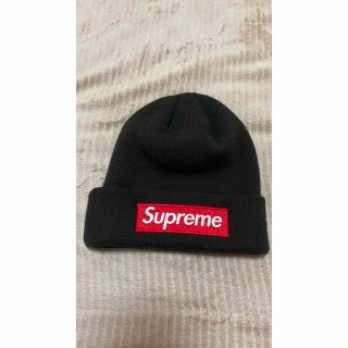 シュプリーム(Supreme)のSupreme New Era Box Logo Beanie Brown (帽子)