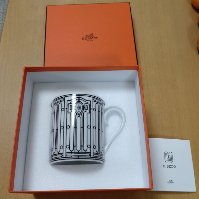 Hermes(エルメス)の新品　エルメス　アッシュデコ　マグカップ　HDECO インテリア/住まい/日用品のキッチン/食器(グラス/カップ)の商品写真