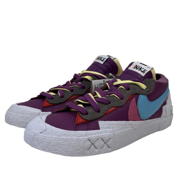 NIKE KAWS sacai Blazer Low Purple Dusk 1