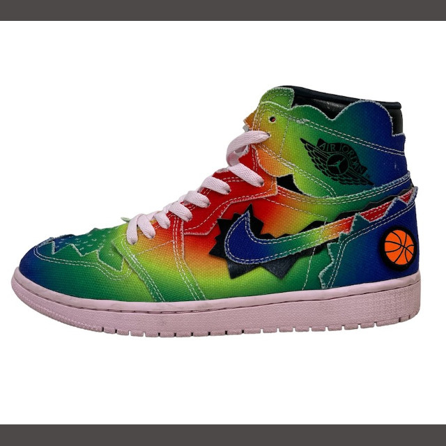 NIKE - NIKE J Balvin AirJordan1 High OG Rainbowの通販 by ベクトル ...