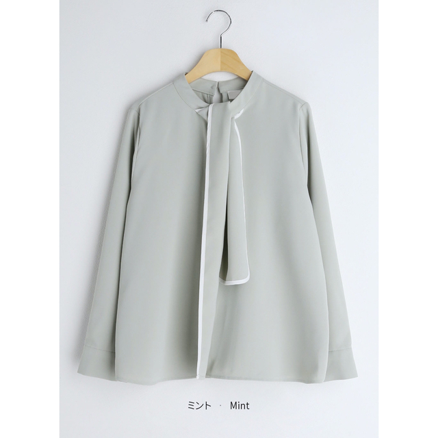 dholic(ディーホリック)のDHOLIC ディーホリック　bi-color blouse バイカラーブラウス レディースのトップス(シャツ/ブラウス(長袖/七分))の商品写真