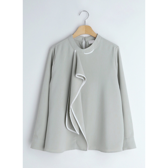 dholic(ディーホリック)のDHOLIC ディーホリック　bi-color blouse バイカラーブラウス レディースのトップス(シャツ/ブラウス(長袖/七分))の商品写真