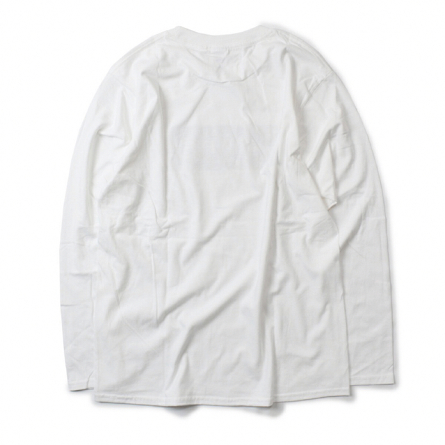 Ron Herman(ロンハーマン)のDrawing スター ボックスロゴ Tシャツ ロンT XLサイズ ホワイト メンズのトップス(Tシャツ/カットソー(七分/長袖))の商品写真