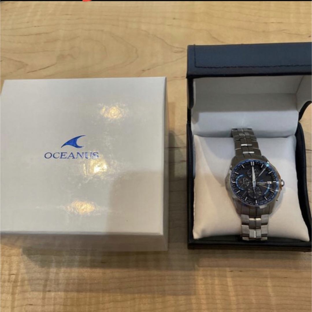 CASIO ソーラー電波腕時計　OCEANUS