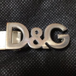 ドルチェアンドガッバーナ(DOLCE&GABBANA)のD&G♥裏ゼブラ柄細ベルト(ベルト)