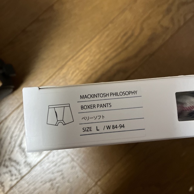 MACKINTOSH PHILOSOPHY(マッキントッシュフィロソフィー)のマッキントッシュ フィロソフィー ボクサーパンツ バッキンガムラインベア L メンズのアンダーウェア(ボクサーパンツ)の商品写真