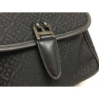 Bally - BALLY ショルダーバッグ ロゴグラム キャンバス レザー