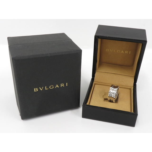 BVLGARI(ブルガリ)のBVLGARI ビーゼロワンリング 3バンド 750WG K18WG レディースのアクセサリー(リング(指輪))の商品写真