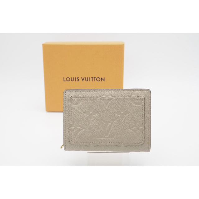 LOUIS VUITTON - LOUIS VUITTON 二つ折り財布 ポルトフォイユ クレア ABランク