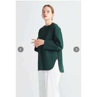 ユナイテッドアローズ(UNITED ARROWS)の新品未使用　yori ぬくぬくTeeブラウス(シャツ/ブラウス(長袖/七分))