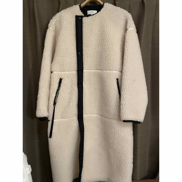 ❤️極美品❤️HYKE❤️FAUX SHEARLING COAT◆ボアコート