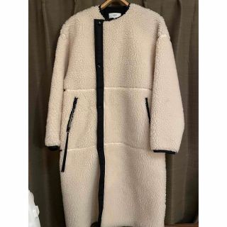 ハイク(HYKE)のHYKE FAUX SHEARLING COAT ボアコート(ロングコート)