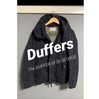 Duffer ネイビー　ブルゾン　ジャケット　コート