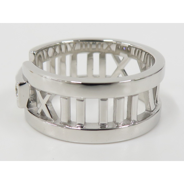 Tiffany & Co.(ティファニー)のTiffany＆Co. アトラス オープンリング ダイヤモンド K18WG レディースのアクセサリー(リング(指輪))の商品写真