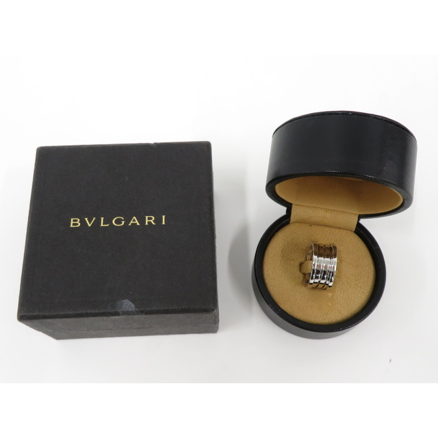 BVLGARI(ブルガリ)のBVLGARI ビーゼロワンリング 指輪 3バンド 750WG K18WG レディースのアクセサリー(リング(指輪))の商品写真