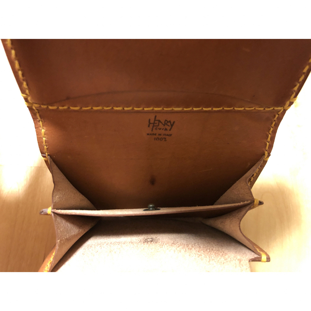 HENRY CUIR アンリークイール 財布 カードケース エンリーベグリン