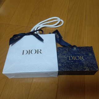 ディオール(Dior)のDior ショッパーバック 白&黒 2個セット(ラッピング/包装)