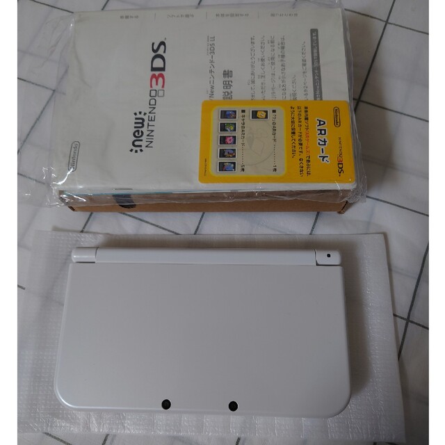 Newニンテンドー3DS LL パールホワイト極美品