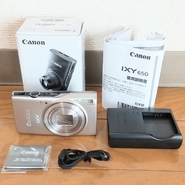 人気絶頂Canon - 美品 キャノン Canon IXY 650 SL シルバー デジカメ ...