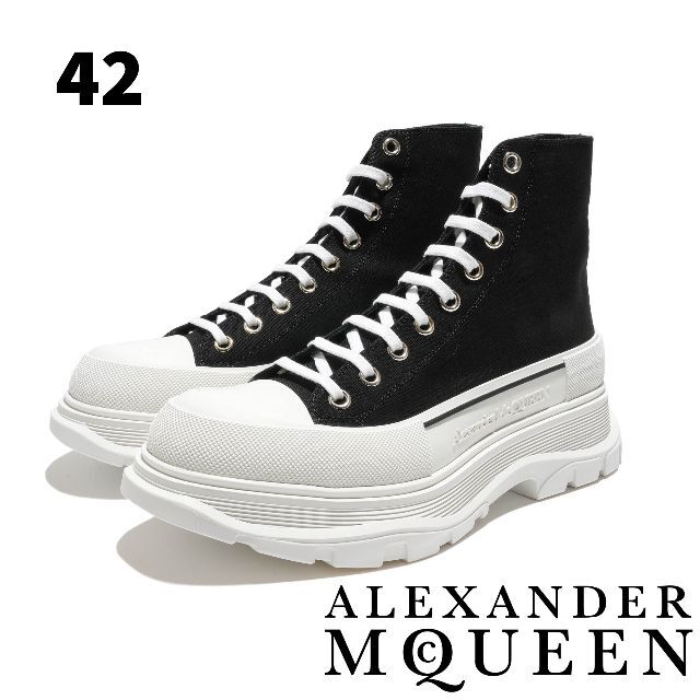 Alexander McQueen(アレキサンダーマックイーン)の新品 Alexander McQueen Tread Slick ブーツ 42 メンズの靴/シューズ(スニーカー)の商品写真