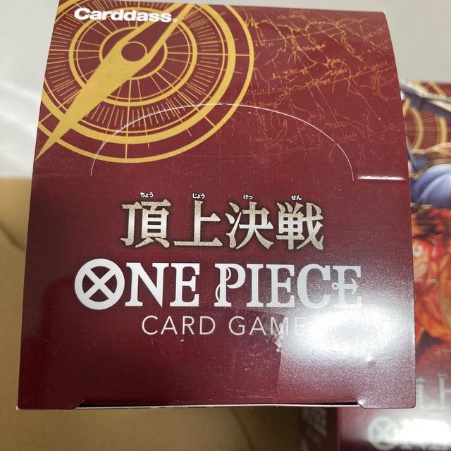 バンダイ ONE PIECEカードゲーム 頂上決戦OP-02 (BOX) エンタメ/ホビーのトレーディングカード(Box/デッキ/パック)の商品写真