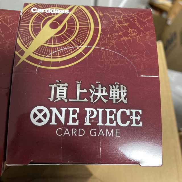 バンダイ ONE PIECEカードゲーム 頂上決戦OP-02 (BOX) エンタメ/ホビーのトレーディングカード(Box/デッキ/パック)の商品写真