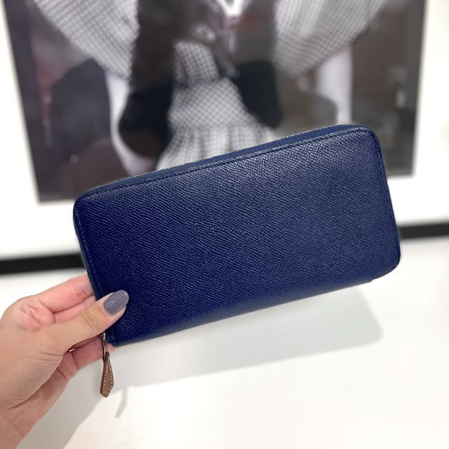 エルメス 財布 長財布 アザップ シルクイン ブラック❣️HERMES