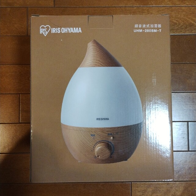 新品未使用】アイリスオーヤマ加湿器-