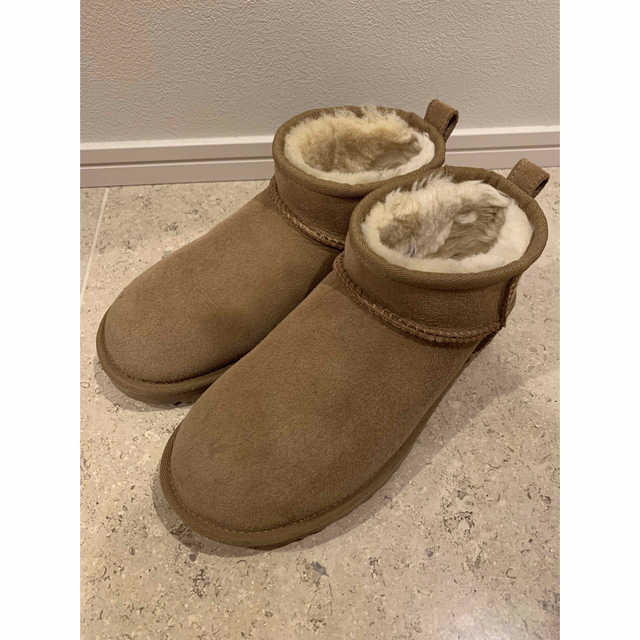 UGG アグ CLASSIC ULTRA MINI ウルトラミニ チェスナット 【高い素材