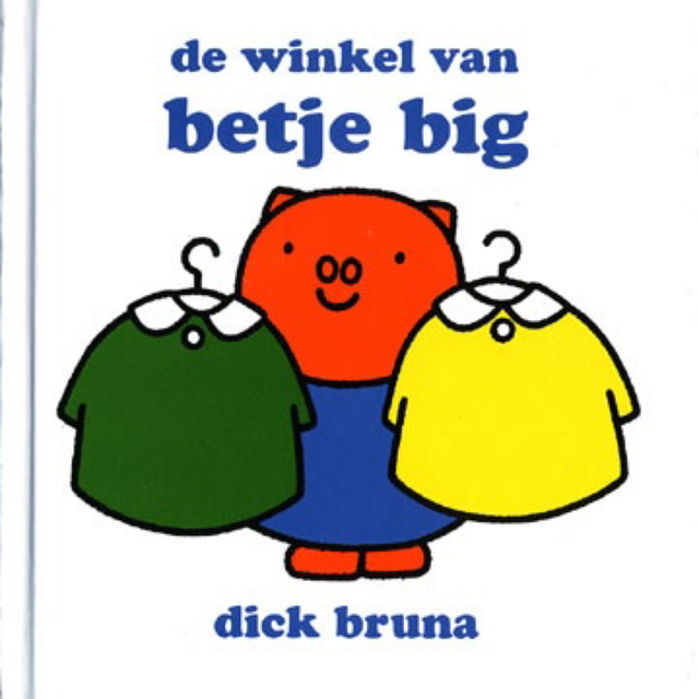 miffy(ミッフィー)のブルーナ絵本de winkel van betje bigうたこさんのおみせ エンタメ/ホビーの本(洋書)の商品写真