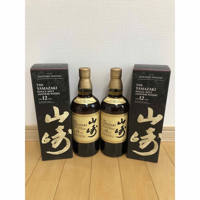 SUNTORY　山崎12年2本セット　新品未開栓