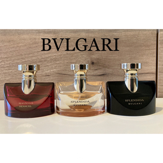 ブルガリ(BVLGARI)のブルガリ【BVLGARI 】香水3点(ガラス)