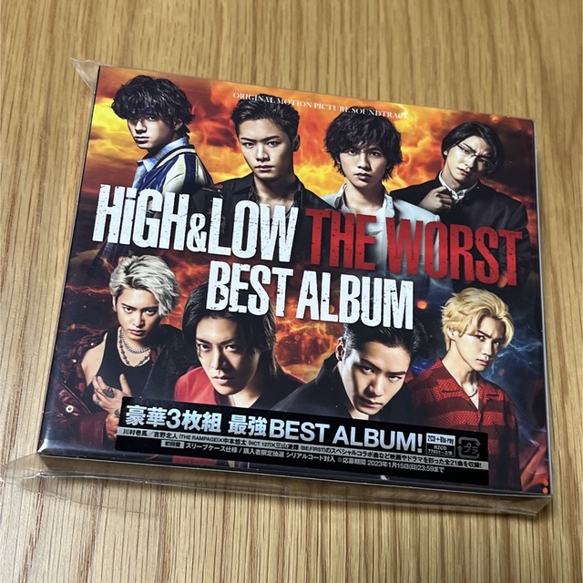 EXILE TRIBE(エグザイル トライブ)のHiGH＆LOW THE WORST BEST ALBUM Blu-ray エンタメ/ホビーのCD(ポップス/ロック(邦楽))の商品写真