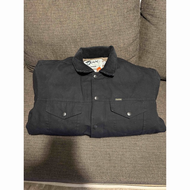 Supreme Schott Canvas Down TruckerJacket