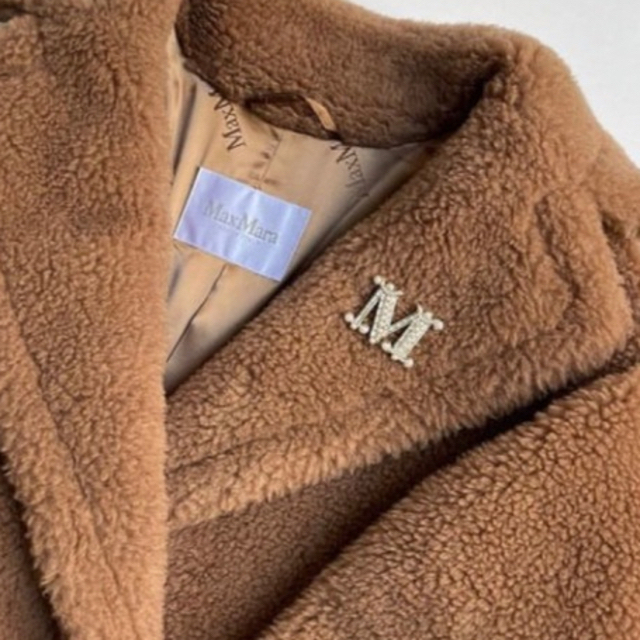 Max Mara★マックスマーラ★クリスタル×パール★ブローチ