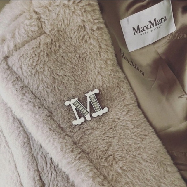 Max Mara☆マックスマーラ☆クリスタル×パール☆ブローチ - ブローチ