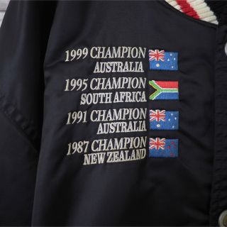 CANTERBURY - CANTERBURY 2003 World Rugby スタジアムジャケットの